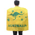 Yellow Australian Kangaroo Cape Aussie Australia Day - Party Owls