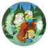 Yellow Cartoon Figures Foil Balloon 45cm (18") Carry - Party Owls