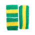Yellow & Green 80's Cotton Wristbands Headband Sweatbands Set - Party Owls