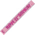 Glitz Pink And Silver Happy 18th Birthday Foil Banner 3.6M (12') 90112 - Party Owls