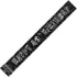 Glitz Black And Silver Happy 40th Birthday Foil Banner 3.6M (12') 90135 - Party Owls