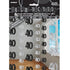 Glitz Black & Silver 40th Birthday Hanging Decorations 1.5m (5') 6pk 55345 - Party Owls