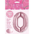 Lovely Pink Number "0" Giant Numeral Foil Balloon 50650 - Party Owls