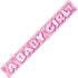 "A Baby Girl" Prism Banner Baby Shower Girls Pink 10876 - Party Owls