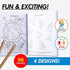 Activity Books 4pk Dinosaur Princess Fairy Pirates 224944 - Party Owls