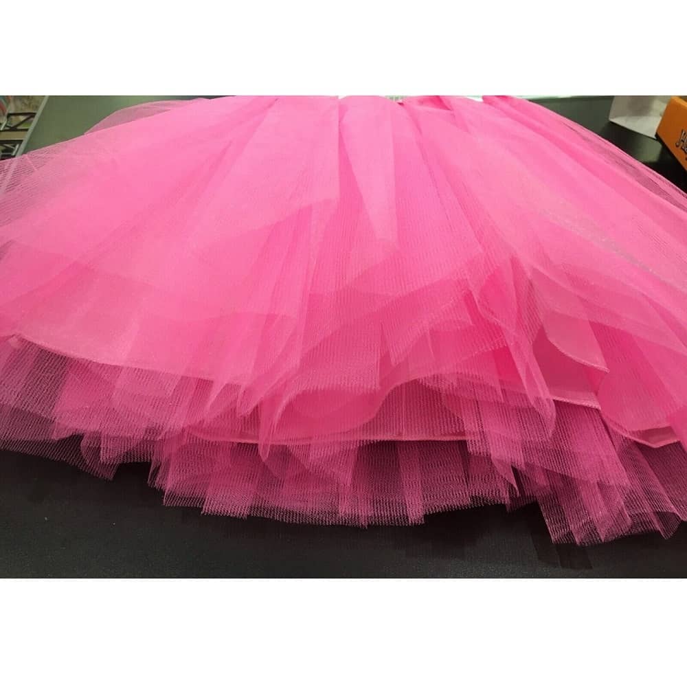 Adult Tutu Hot Pink 1980'S Medium Size Party Accessories - Party Owls