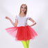 Adult Tutu Red 1980'S Medium Size Party Accessories - Party Owls