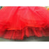 Adult Tutu Red 1980'S Medium Size Party Accessories - Party Owls