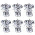 Silver Foil Balloon Weights 6pk 4939 - Party Owls