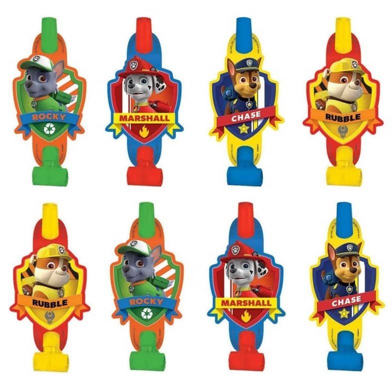 PAW Patrol Blowouts 8pk 331462 - Party Owls