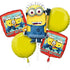Minions Foil Balloon Bouquet 5pk 2995801 - Party Owls