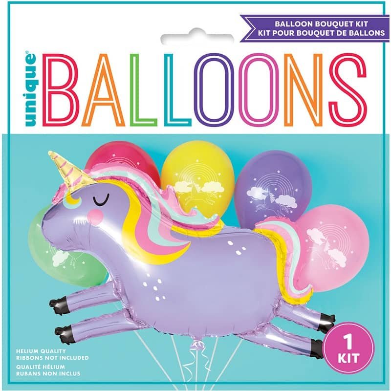 Unicorn Bouquet Balloons 6pk 75102 - Party Owls