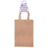 Brown Kraft Paper Party Bags 3pk 21cm x 15cm x 8cm - Party Owls