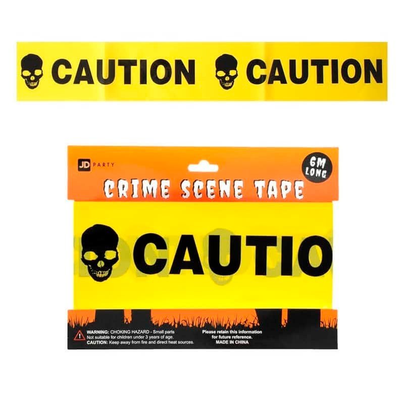 Caution Tape 6M Halloween Crime Scene 23011-02 - Party Owls