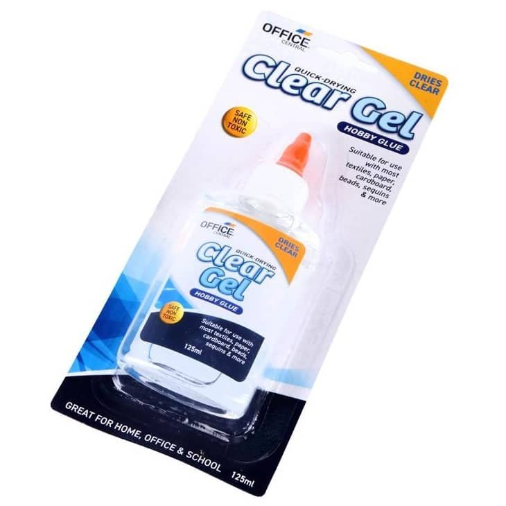 Clear Gel Glue 125ml Craft Hobby Scrapbooking 252176 - Party Owls