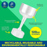 Clear Plastic Cocktail Glasses 120ml 15pk Drinkware - Party Owls