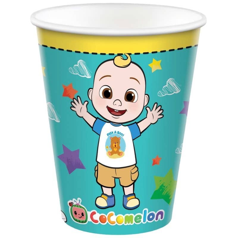 CoComelon Paper Cups 8pk 583258 - Party Owls