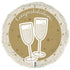 Congratulations Gold Foil Balloon 45cm (18") E2199 - Party Owls