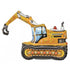Construction Excavator Large Foil Balloon 89CM (35") - Party Owls