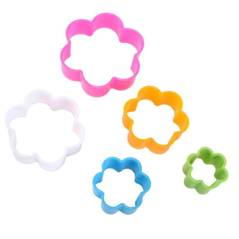 Cookie Cutters 20PCS Assorted Star Heart Round Flower 222544 - Party Owls