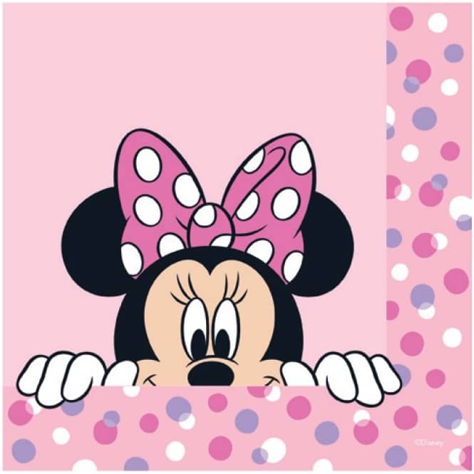 Disney Minnie Mouse Lunch Napkins 20pk - Party Owls