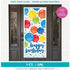 Birthday Balloon Cheer Plastic Door Poster 62996 - Party Owls