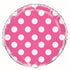 Dots Hot Pink Foil Balloon 45cm (18") - Party Owls