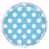 Dots Powder Blue Foil Balloon 45cm (18") - Party Owls