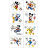 Mickey Mouse Clubhouse Fake Tattoos 8PCS 398796 - Party Owls