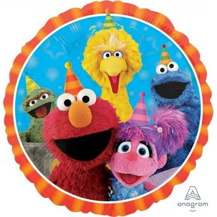 Sesame Street Foil Balloon 43CM (17") 3439401 - Party Owls