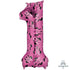 Giant Foil Balloon 86CM (34") Disney Minnie Mouse 1st Birthday 3988001 - Party Owls