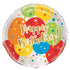 Glitzy Gold Happy Birthday Foil Balloon 45CM (18") - Party Owls