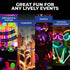 Glow Sticks 540pk (36 Tubes) Glow In The Dark Party Multi-colour 242467 - Party Owls