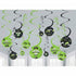 Level Up Gaming Party Hanging Swirl Decorations 12pk 672948 - Party Owls
