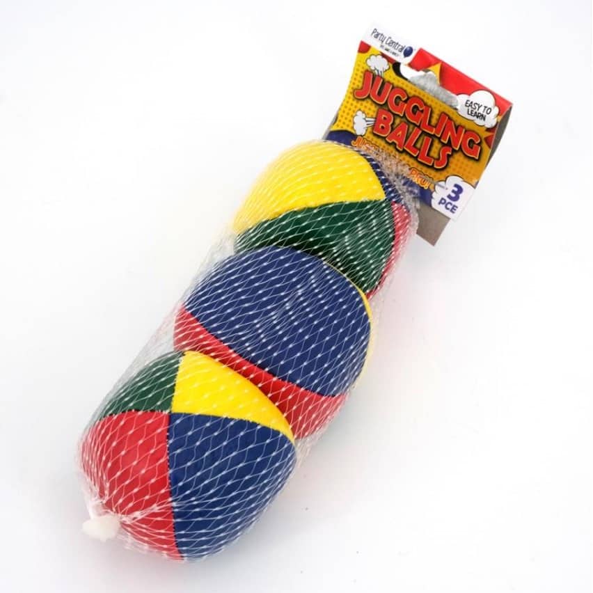 Juggling Balls 3pk Clown Circus Magic - Party Owls