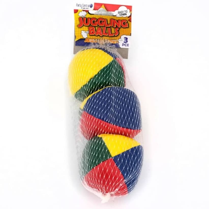 Juggling Balls 3pk Clown Circus Magic - Party Owls