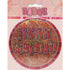 Glitz Rose Gold Jumbo Happy Birthday Badge 15cm (5.9") - It's My Birthday 55411 - Party Owls
