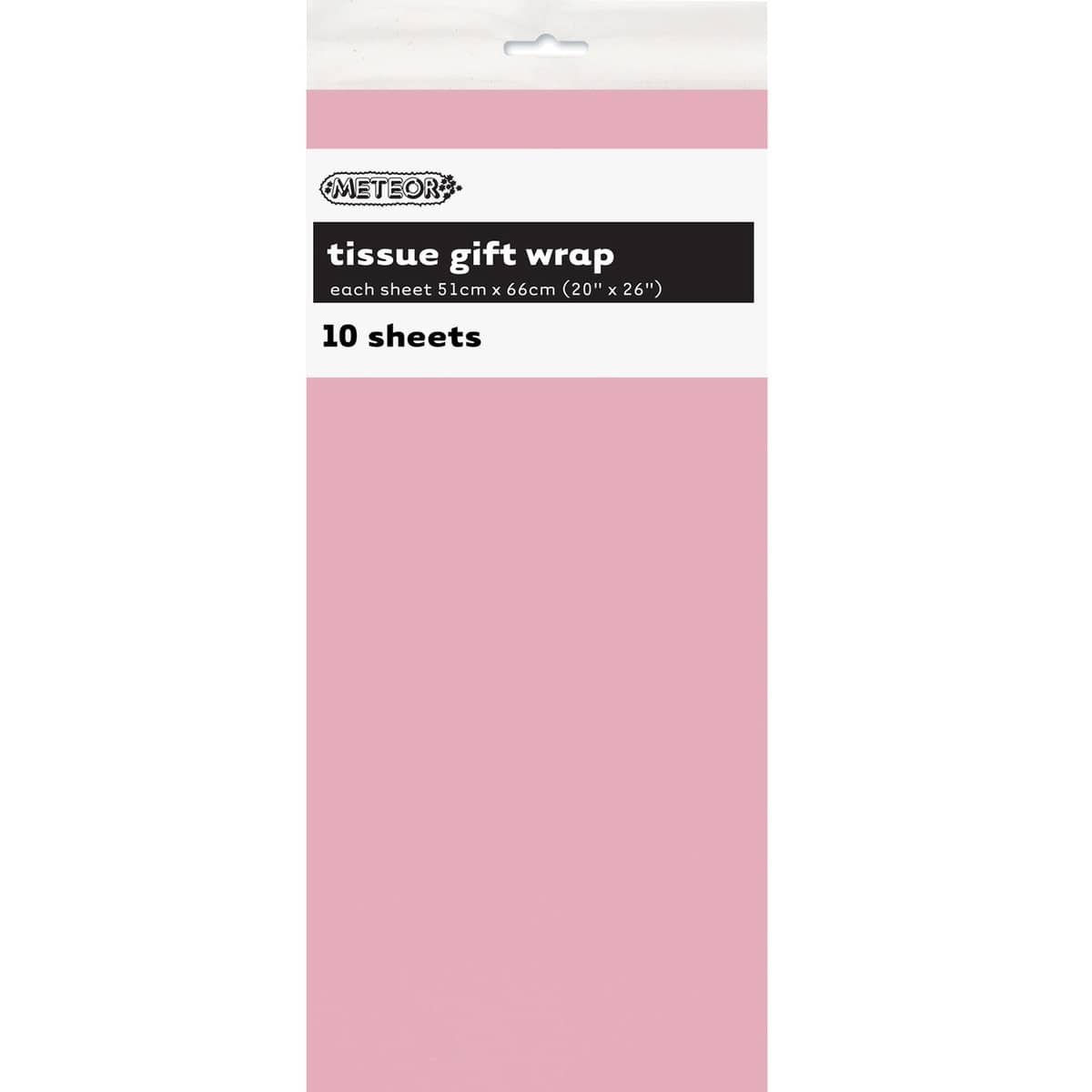 Pink Ribbon Tissue Lovely Pink Tissue Paper (10 Sheets) Gift Wrap - Party Owls