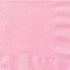 Lunch Napkins 20pk Lovely Pink Solid Colour Luncheon Serviettes 30872 - Party Owls