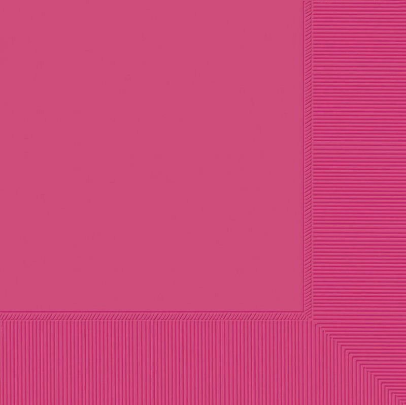 Magenta Lunch Napkins 20pk Luncheon Serviettes 51220 - Party Owls