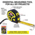 Measuring Tape 10M Heavy Duty Centimetres Inches 73801 - Party Owls