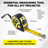 Measuring Tape 3M Heavy Duty Centimetres Inches - Party Owls