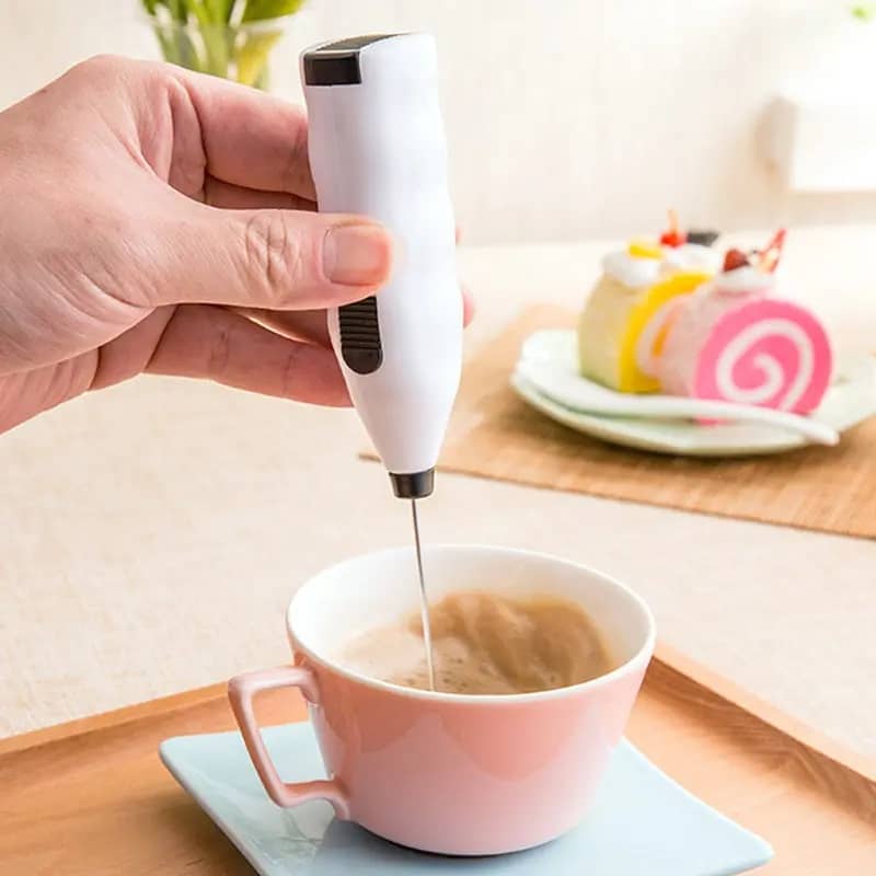 Milk Frother 1pc Assorted Colours (Battery Operated) - Party Owls