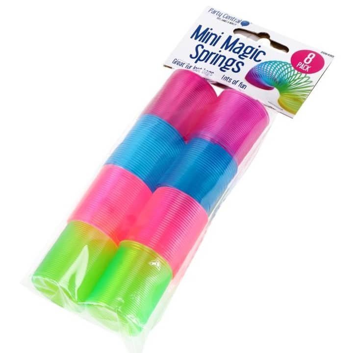 Mini Magic Springs 8pk Party Favour 206490 - Party Owls