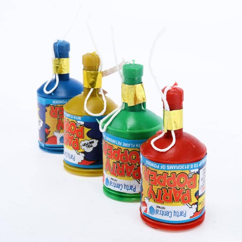 Mini Party Poper Mini Party Poppers 18pk Party Celebration - Party Owls