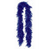 Navy Blue Feather Boa 180cm 1920s 20s Accessories - Party Owls
