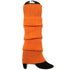 Orange Leg Warmers Chunky Knit 1980'S Party Accessories 15180-13 - Party Owls