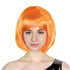 Orange Short BOB Wig With Fringe - Party Owls