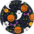 Halloween Cat & Pumpkin Small Paper Plates 18CM (7") 8pk   78004 - Party Owls