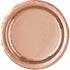 Paper Plates 23CM 8pk Rose Gold Solid Colour 53475 - Party Owls